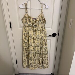 Floral Yellow Sundress